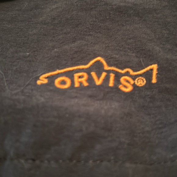 Orvis Mens swim trunks. In great shape. Size L. Black. Nylon shell, lining poly - Picture 5 of 5